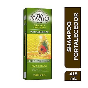 Tio Nacho Shampoo FORTALECEDOR Ervas Milenares com Geleia real, 415ml