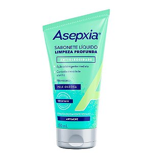 Asepxia Sabonete Líquido Limpeza Profunda 150 mL