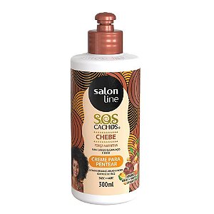 Salon Line Creme para Pentear S.O.S Cachos Chebe 300mL