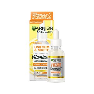 Garnier Sérum Facial Antimarcas Uniform & Matte Vitamina C 15mL