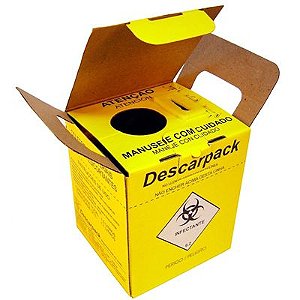 Coletor de Materiais Perfurocortante Descarpack 1,5L