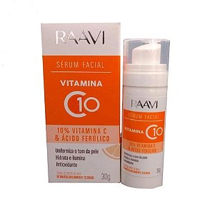 Sérum Facial Vitamina C10 Raavi 30g.