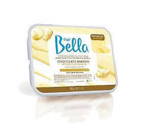 Cera Depilatória Cremosa Chocolate Branco Depil Bella 800g