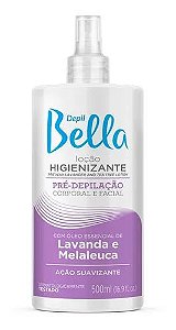 Loção Higienizante Pré-Depilação Corporal e Facial Depil Bella 500ml.