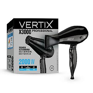 Secador de Cabelo Professional Vertix X3000 Ion-2000w/127V