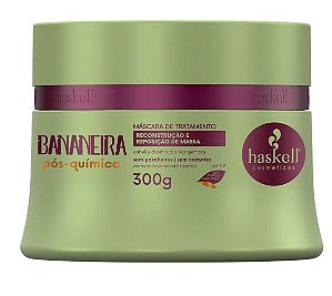 Máscara de Tratamento Bananeira Pós-Química Haskell-300g.