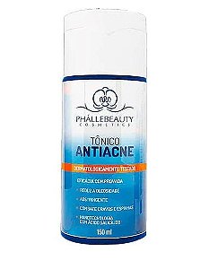 Tônico Antiacne Eficácia Comprovada Phállebeauty-150ml.