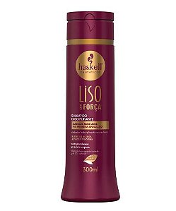 Shampoo Liso com Força Haskell-300ml.