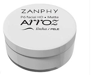 Pó Facial HD Matte Zanphy Arroz Linha Pele -7g.