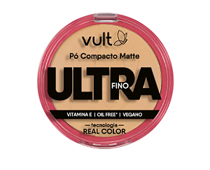 Pó Compacto Matte Ultrafino Vult-Cor V410