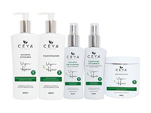 TERAPIA CAPILAR - VEGAN HAIR - Calvície, Queda, Caspa, Dermatite