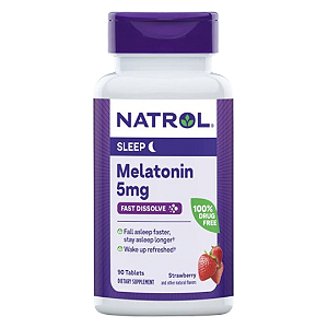 Melatonina 5mg Fast Dissolve, 90 Tablets - Natrol