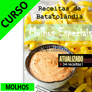 CURSO DE BATATA FRITA - FRITAS BELGA - RECEITA ORIGINAL - Loja do