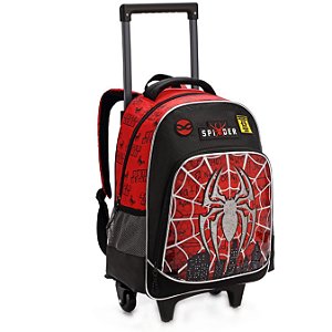 MOCHILA INFANTIL ESCOLAR MENINO ARANHA