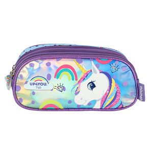 ESTOJO ESCOLAR TRIPLO UNICORNIO UP4YOU PETIT