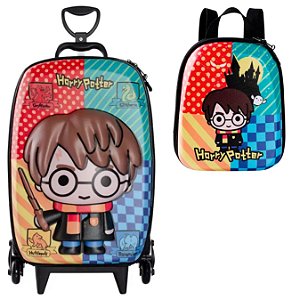 MALA E MOCHILA LANCHEIRA INFANTIL EM EVA HARRY POTTER