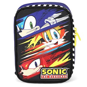 ESTOJO ESCOLAR BOX GRANDE 100 PENS SONIC