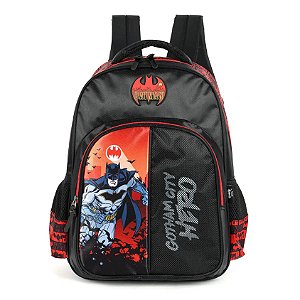 MOCHILA ESCOLAR MENINO BOLSA BATMAN