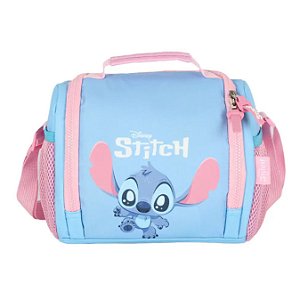 LANCHEIRA TERMICA ESCOLAR MENINA STITCH