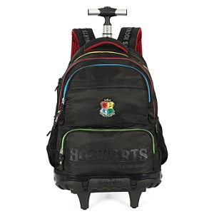 MOCHILA COM RODAS ESCOLAR HARRY POTTER
