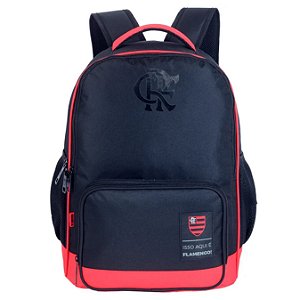 MOCHILA ESCOLAR ESPORTIVA OFICIAL FLAMENGO