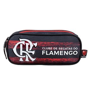 ESTOJO DUPLO ESCOLAR OFICIAL FLAMENGO