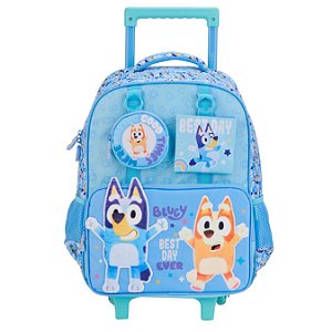 MOCHILA DE RODINHA ESCOLAR BLUEY