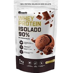 Proteina Isolada Growth 1kg chocolate