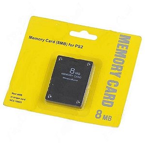 Memory Card Ps2 8Mb Cartão De Memoria Playstation 2