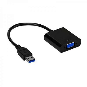 Cabo Adaptador Conversor Usb 3.0 2.0 Para Vga Ate 1920X1080