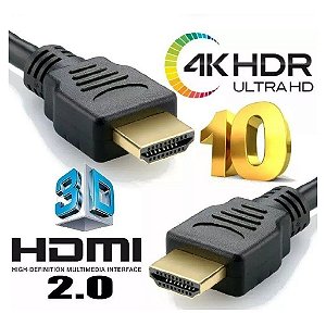 Cabo HDMI 2.0 4K HDR 19P 1.5M Premium