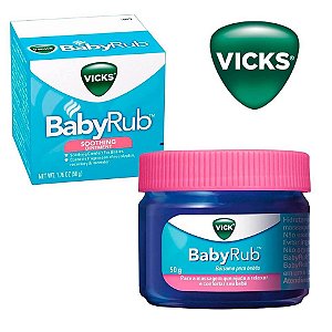 Vicks BabyRub Pomada Relaxante (50g)