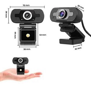 Camera Webcam Full Hd1080P Usb Segurança Aula Alta Resolução