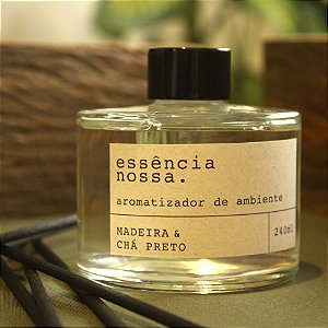 Aromatizador Madeira e Chá Preto