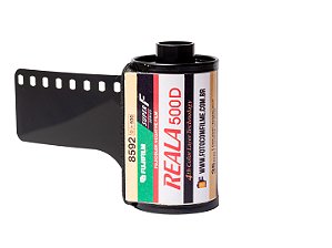 Filme 35mm - Fujifilm Reala 500D - ISO 100 - 30exp - Rebobinado/Vencido
