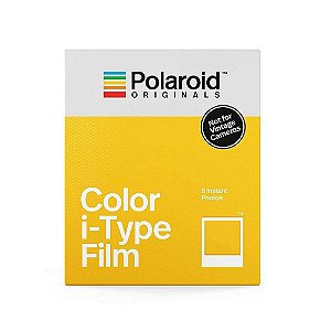 Filme Polaroid i-Type Original - 8 fotos - Para Onestep, Onestep 2, Plus, Now e Lab