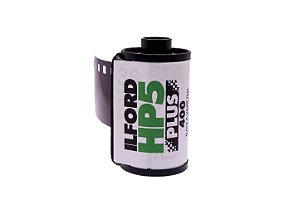 Filme 35mm Ilford HP5 400 - 30 exp - Rebobinado ISO 400 - Preto e Branco - 2026
