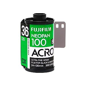 Filme 35mm - Fujifilm Neopan 100 Acros II - 36exp - Vencimento 2021