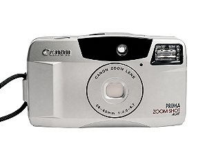 Câmera 35mm - Canon Prima Zoom Shot AIAF + 1x Bateria CR123A