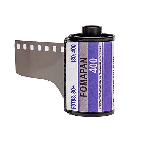 Filme 35mm -  Fomapan Action ISO 400 - Rebobinado - 30 poses - 2024 - Preto e Branco