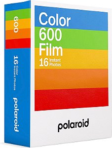 Filme Polaroid Color 600 - 16 Fotos - SLR 680, Impulse, One Step