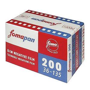 Filme 35mm - Fomapan 200 - Edição Retro 100 Anos - 2025 - Preto e Branco