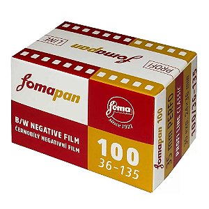 Filme 35mm - Fomapan 100 - Edição Retro 100 Anos - 2025 - Preto e Branco