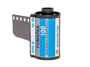 Filme 35mm -  Fomapan Classic ISO 100 - Rebobinado - 30 poses - 2024 - Preto e Branco