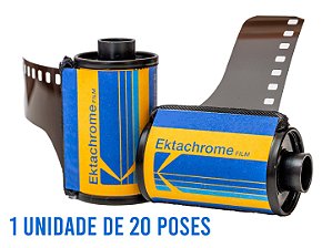 Filme 35mm Kodak Ektachrome 100D / Slide - 20 Poses - Novo 2024