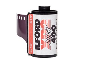 Filme 35mm Ilford XP2 400 - C41 30 exp - Rebobinado ISO 400 - Preto e Branco - 2024