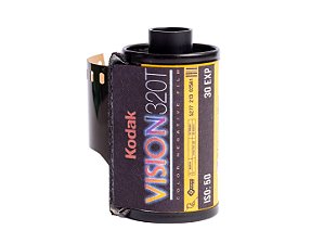 Filme 35mm - Kodak Vision 320T/5277 - ISO 50 DX - Cine Cor