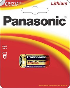Bateria CR123A / CR123 3V - Panasonic