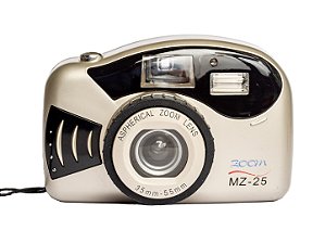 Câmera 35mm - Proteste Zoom MZ-25 (7.5/10) + Alça