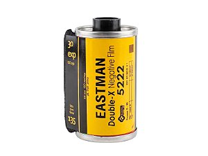 Filme 35mm - Kodak Eastman Double X - ISO 200/250 - 30 poses - Novo - PB
